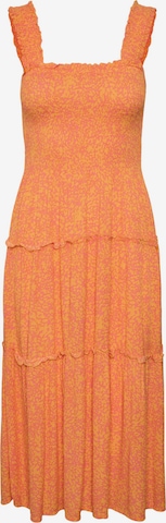 VERO MODA Jurk 'Menny' in Oranje: voorkant