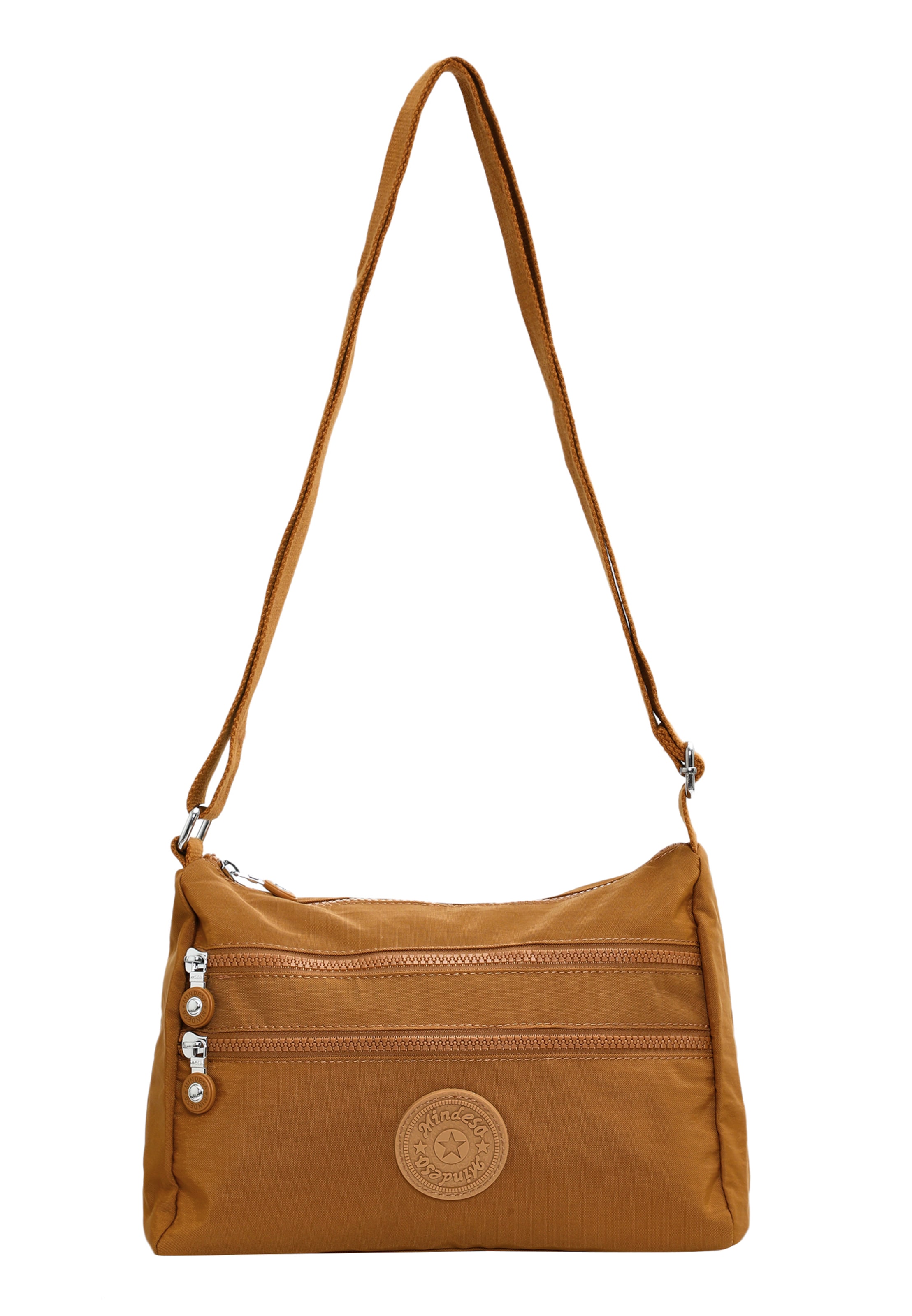 Mindesa - Mala de ombro em amarelo: frente