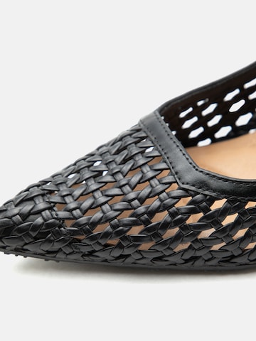 Bianco - Zapatos destalonado 'Maralyn' en negro