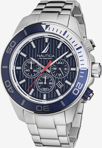 NAUTICA Analoog horloge 'NAUTICA ONE' in Zilver: voorkant