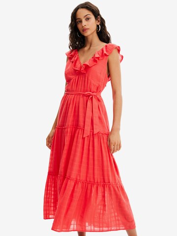 Robe Desigual en rouge : devant