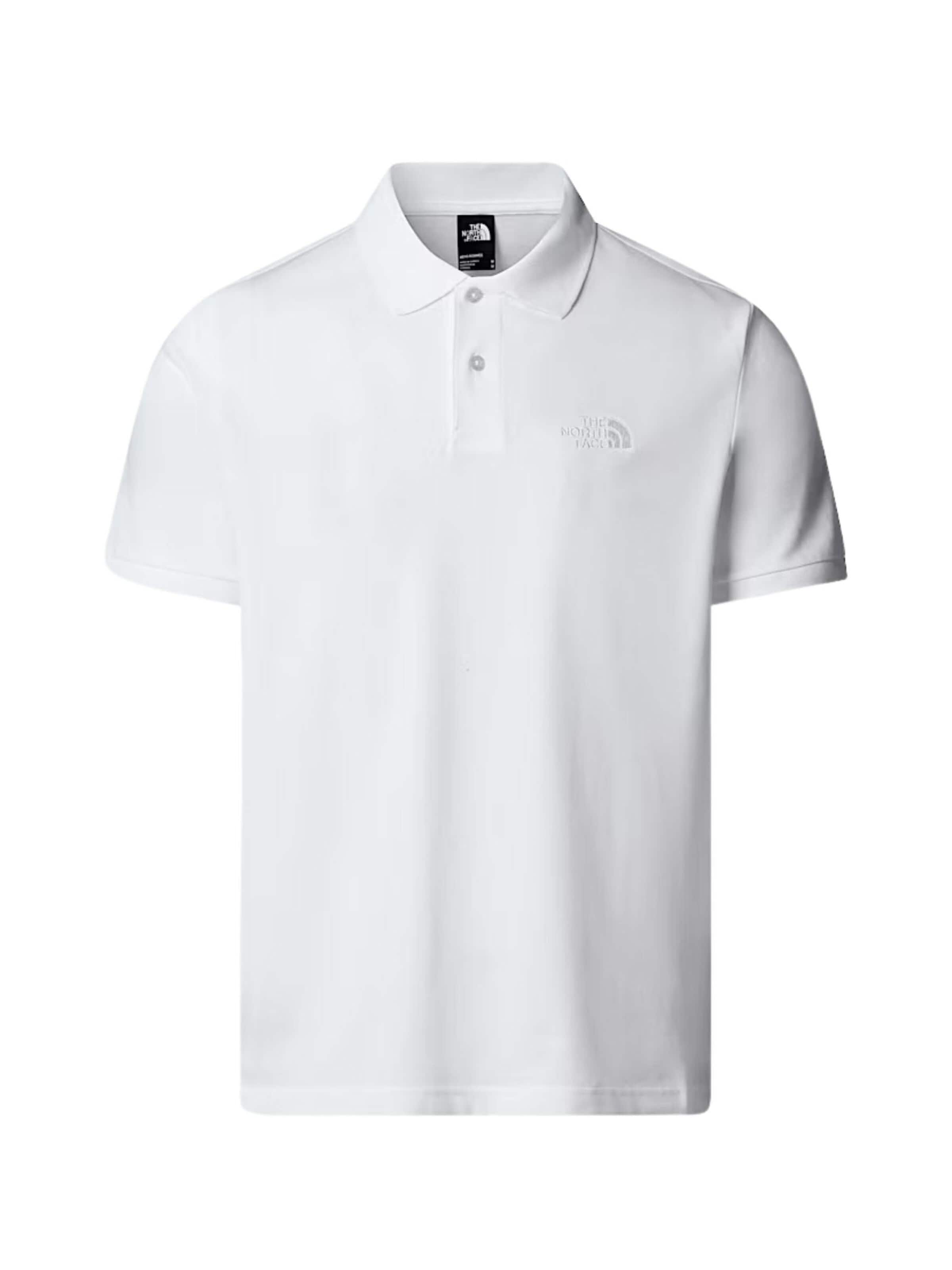 THE NORTH FACE Koszulka 'THE NORTH FACE M ESS RG POLO TEE POLO' w kolorze biały: przód