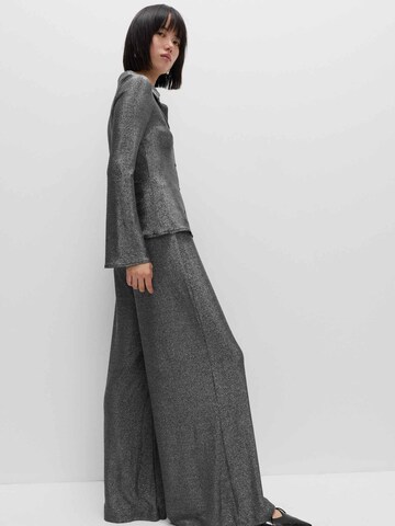 Marks & Spencer Wide leg Trousers in Grey