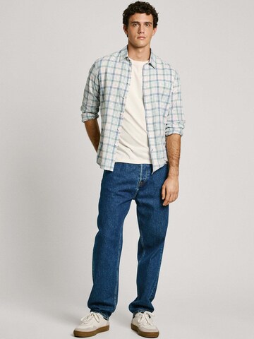 Pepe Jeans Regular Fit Hemd 'Aitor' in Blau