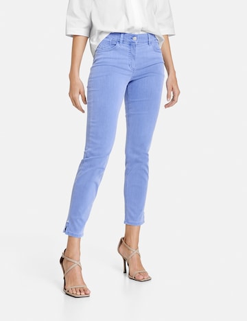 GERRY WEBER Skinny Jeans 'BEST4ME' in Blauw: voorkant