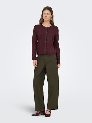Cardigan 'ONLLOYAL' ONLY en violet