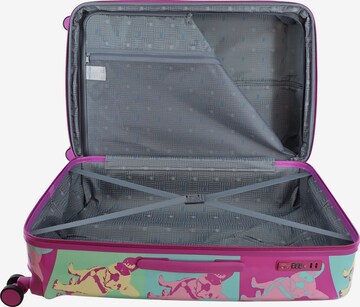 Saxoline Blue Suitcase in Mixed colors