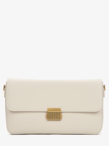 Estro Skuldertaske '6396' i beige: forside