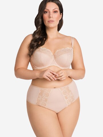 Gorsenia T-shirt Bra 'K357 Blanca' in Beige