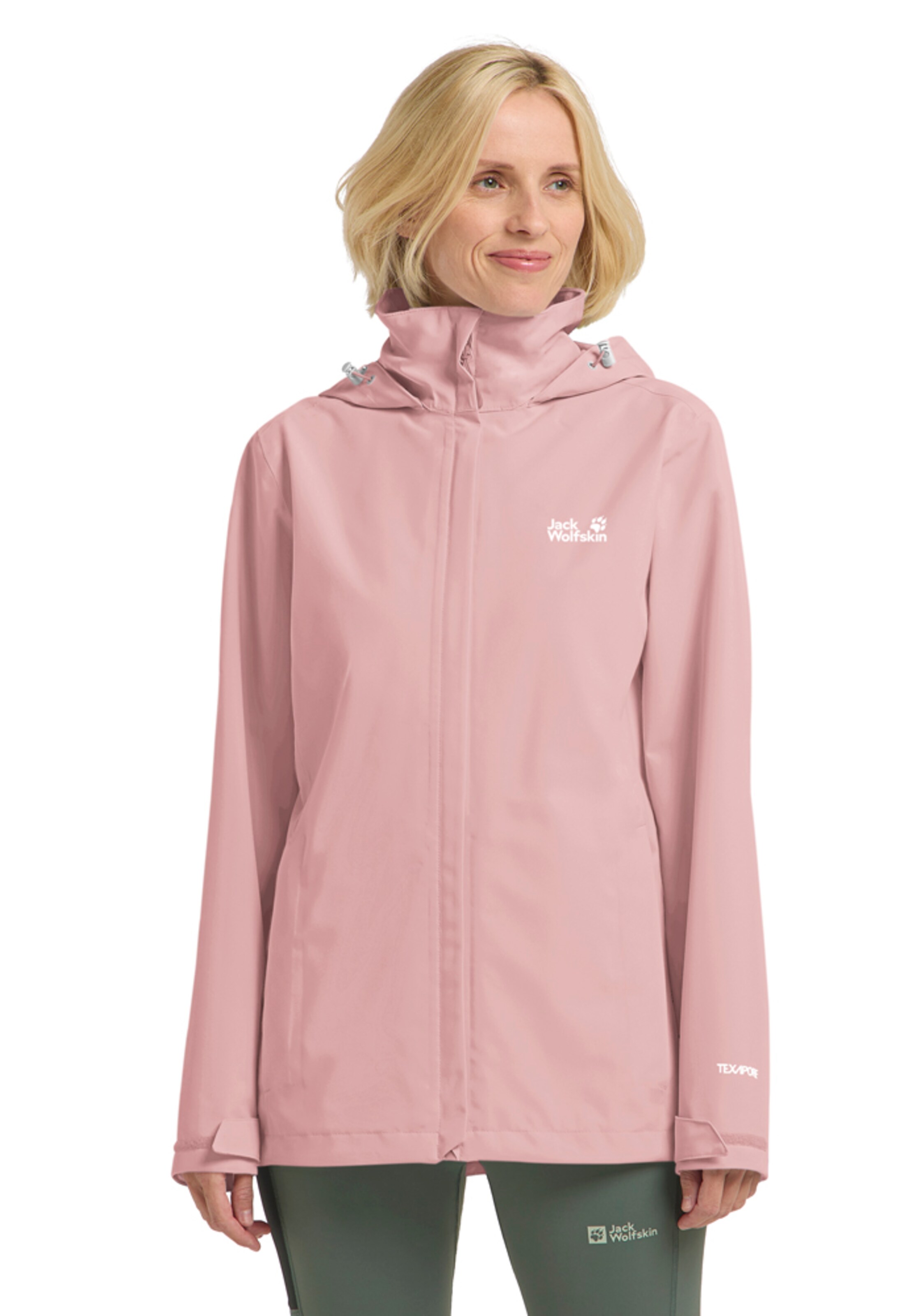 JACK WOLFSKIN Funktionsjacke in Pink: Vorderseite