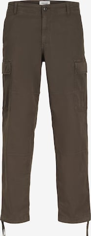 JACK & JONES Cargo trousers 'JJKarl Harlow' in Brown: front