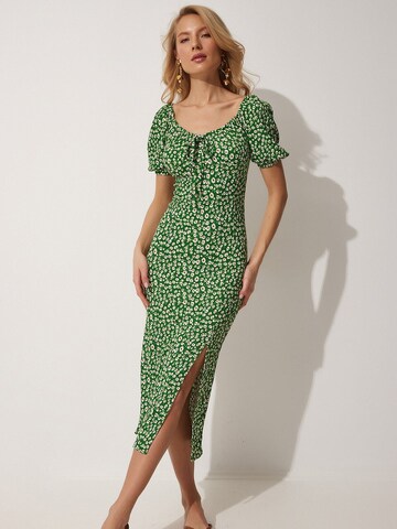 Robe d’été Happiness İstanbul en vert