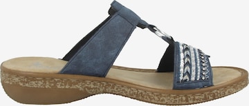 Rieker Pantolette in Blau