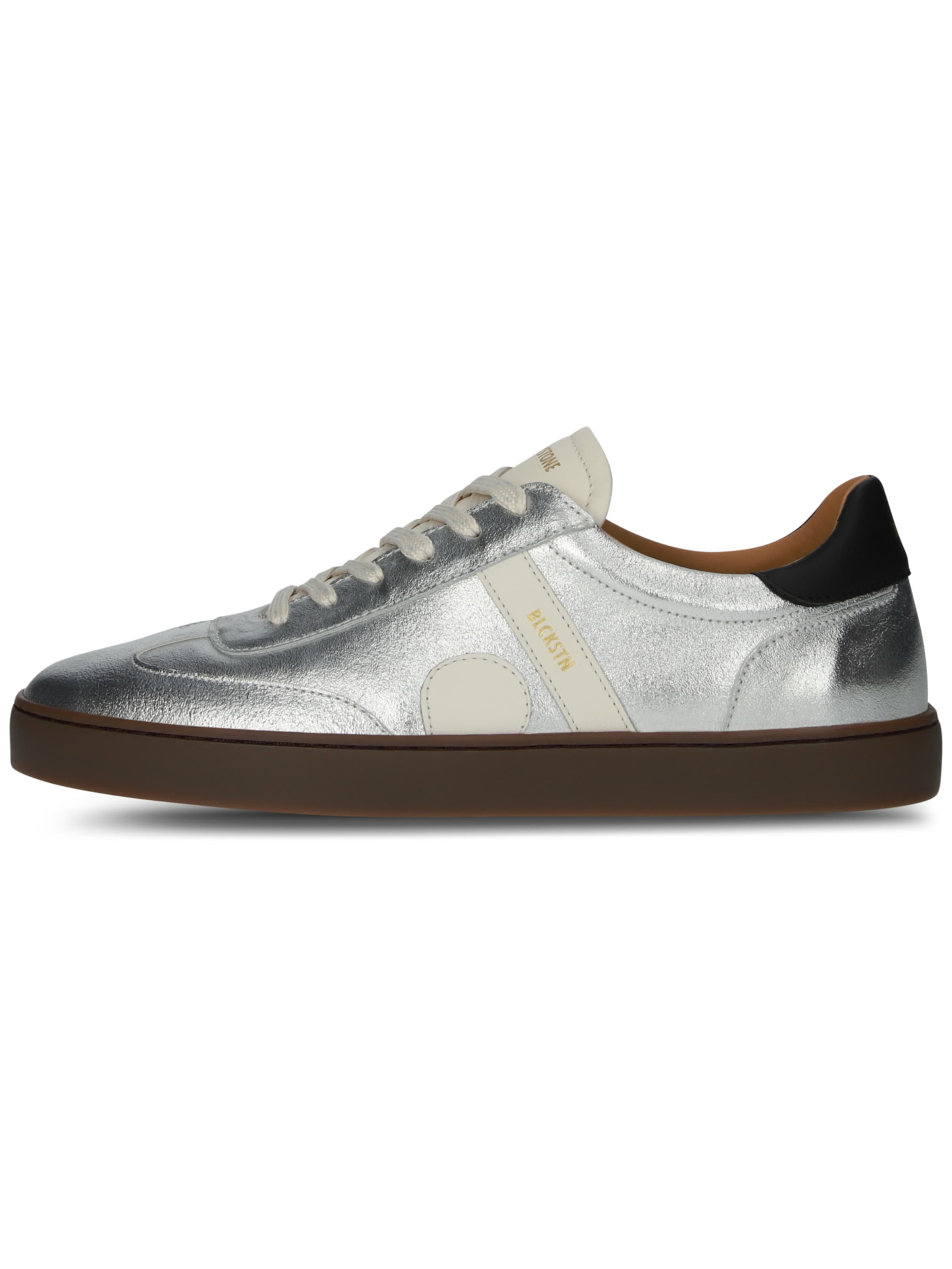 BLACKSTONE Sneakers laag 'SIERRA NATUK' in Zilver: voorkant