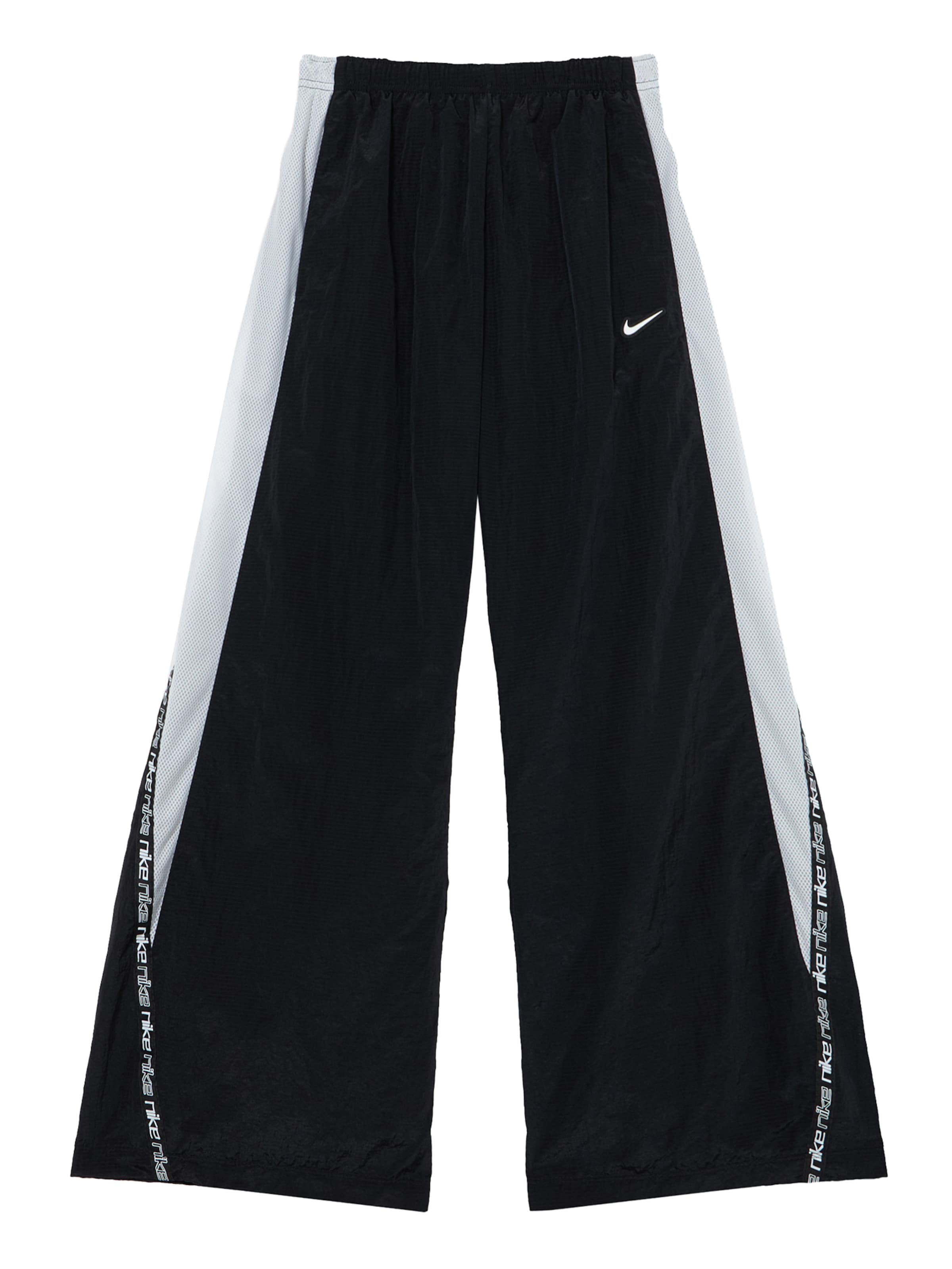 Nike Sportswear Wide leg Broek 'DANCE' in Zwart: voorkant