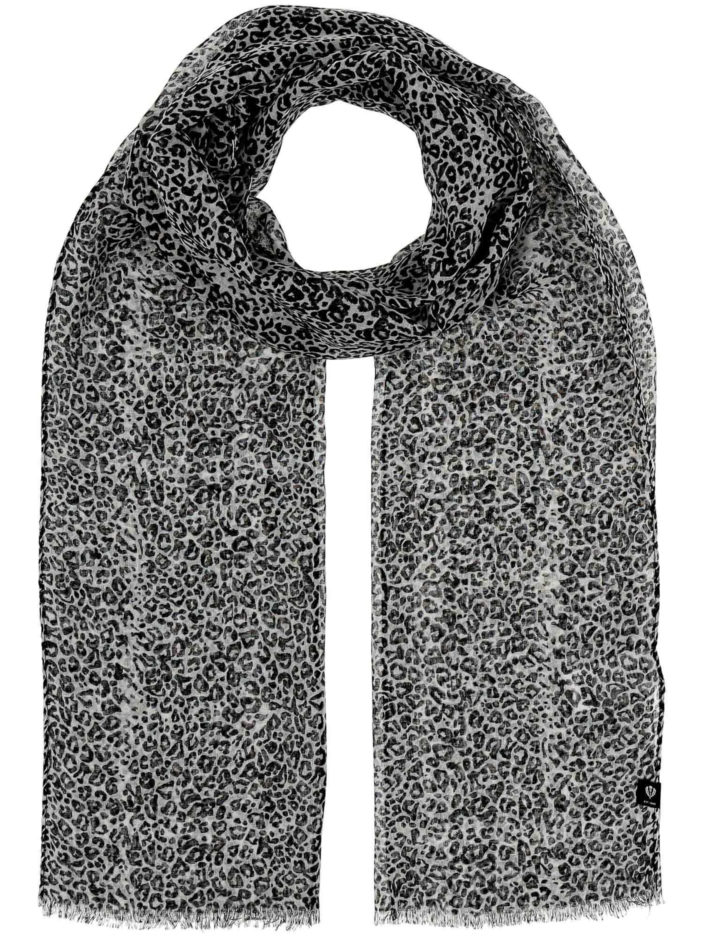 FRAAS Schal in Schwarz: Vorderseite