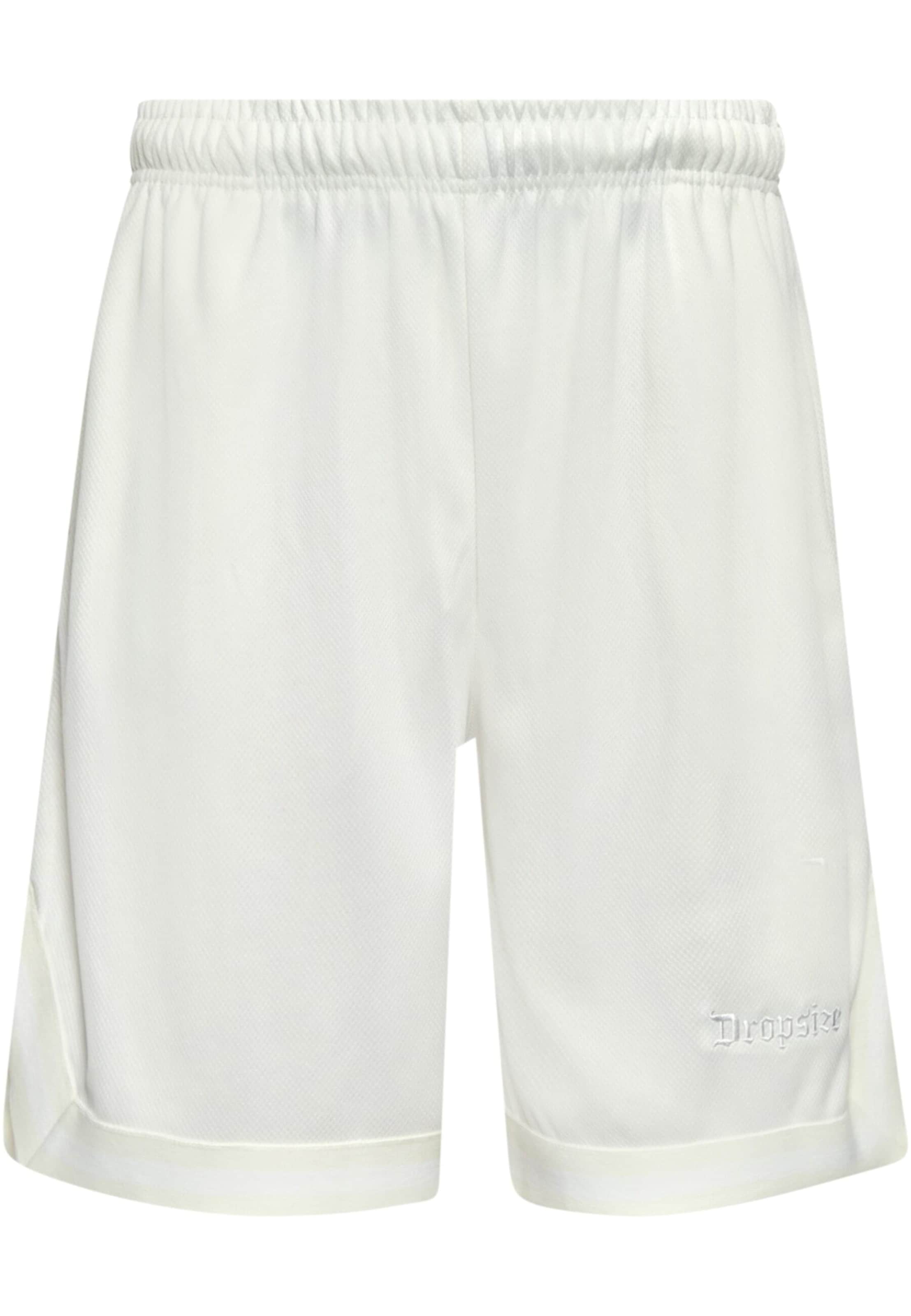 Dropsize Pants in White: front