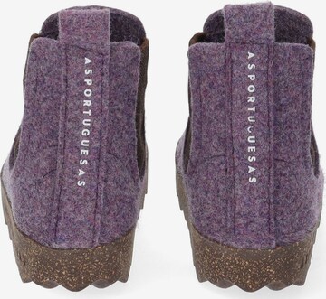 Chelsea Boots Asportuguesas en violet