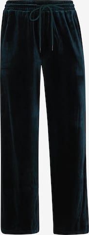 faina Lużny krój Spodnie w kolorze zielony: przód