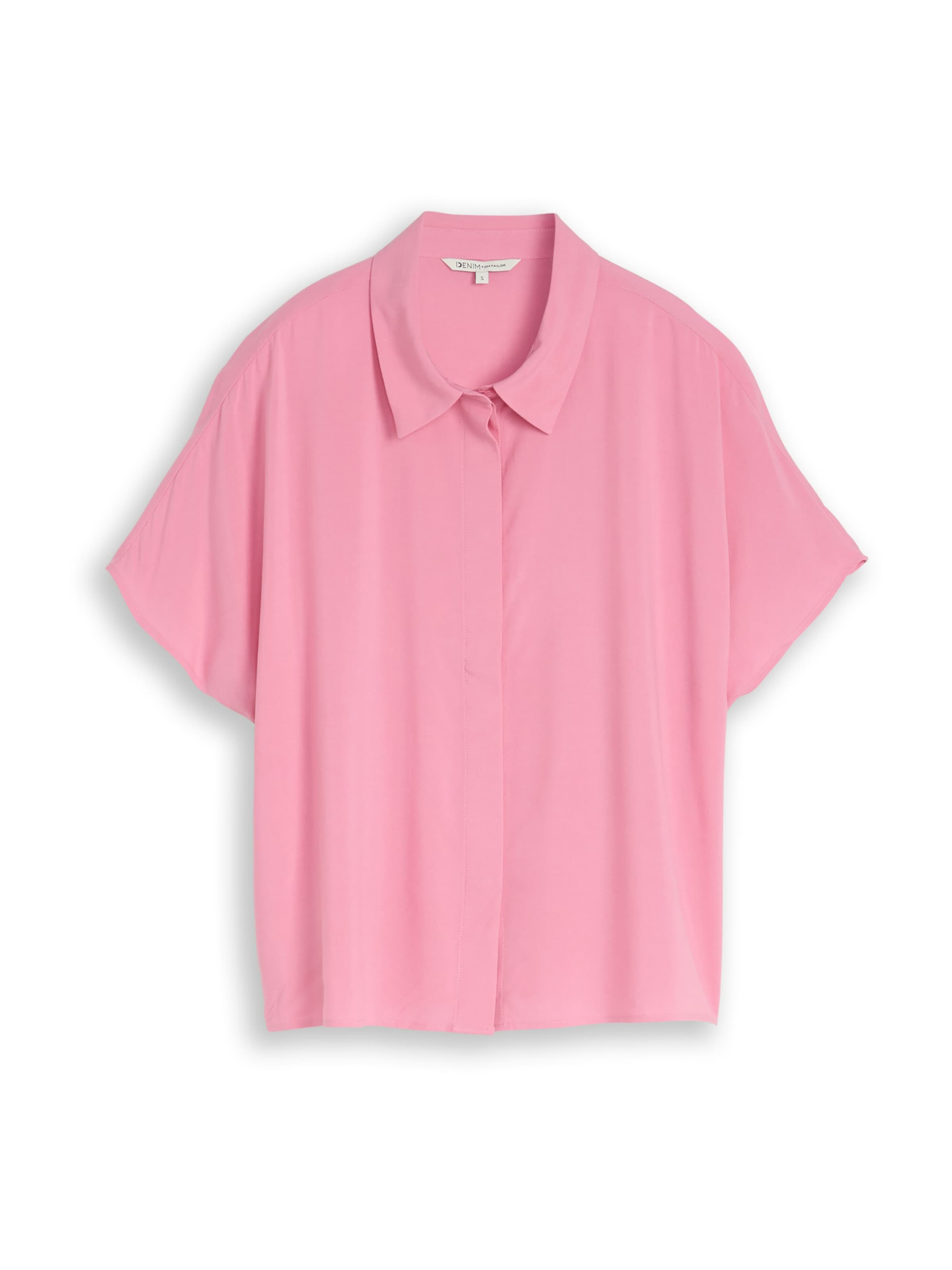 TOM TAILOR DENIM Blúz - rózsaszín: elől