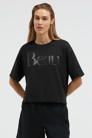 SENSES.THE LABEL Sweatshirt in Schwarz: Vorderseite