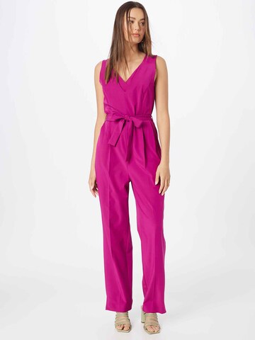 COMMA Jumpsuit in Roze: voorkant