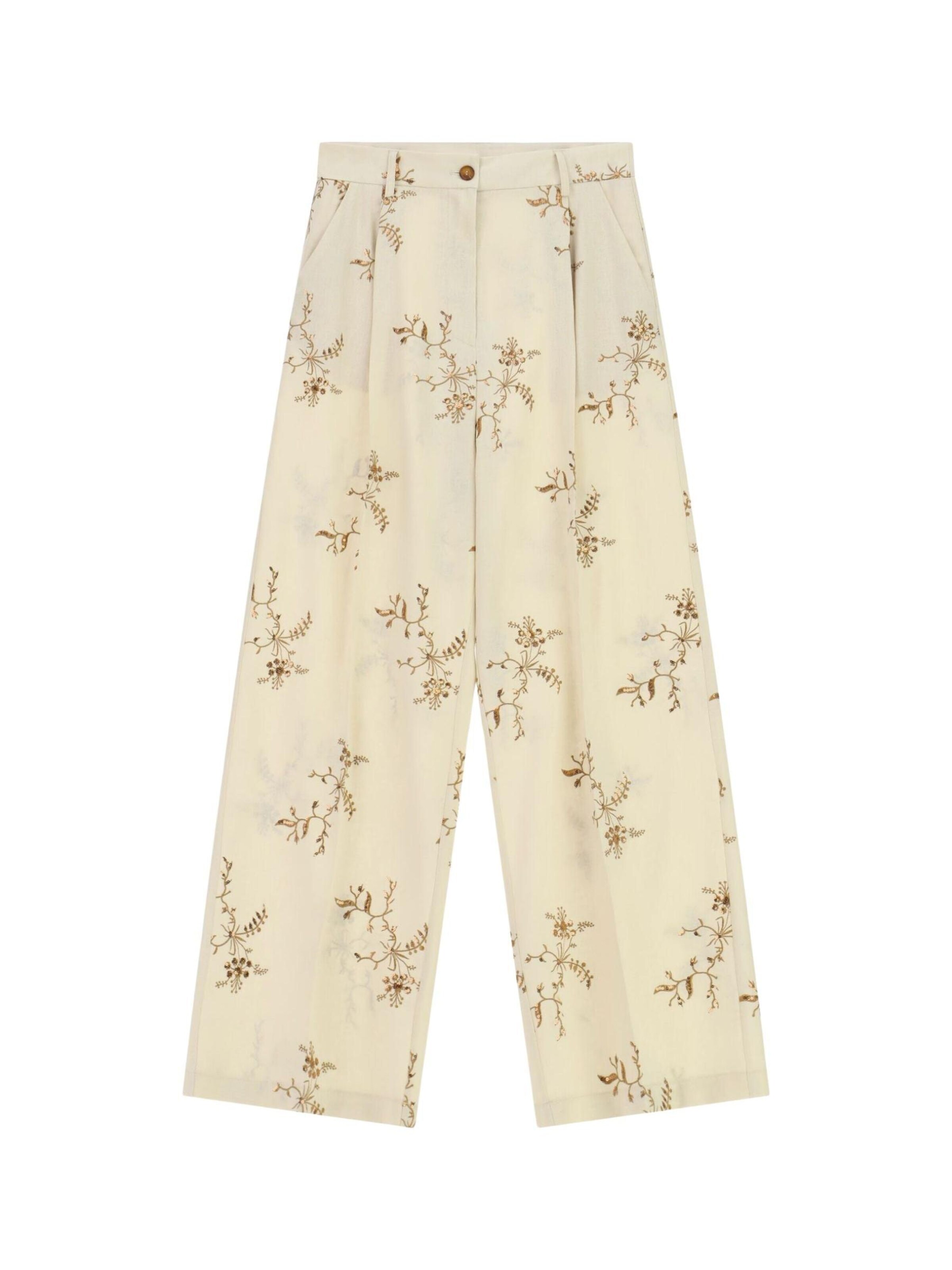 Regular Pantalon IMPERIAL en beige : devant