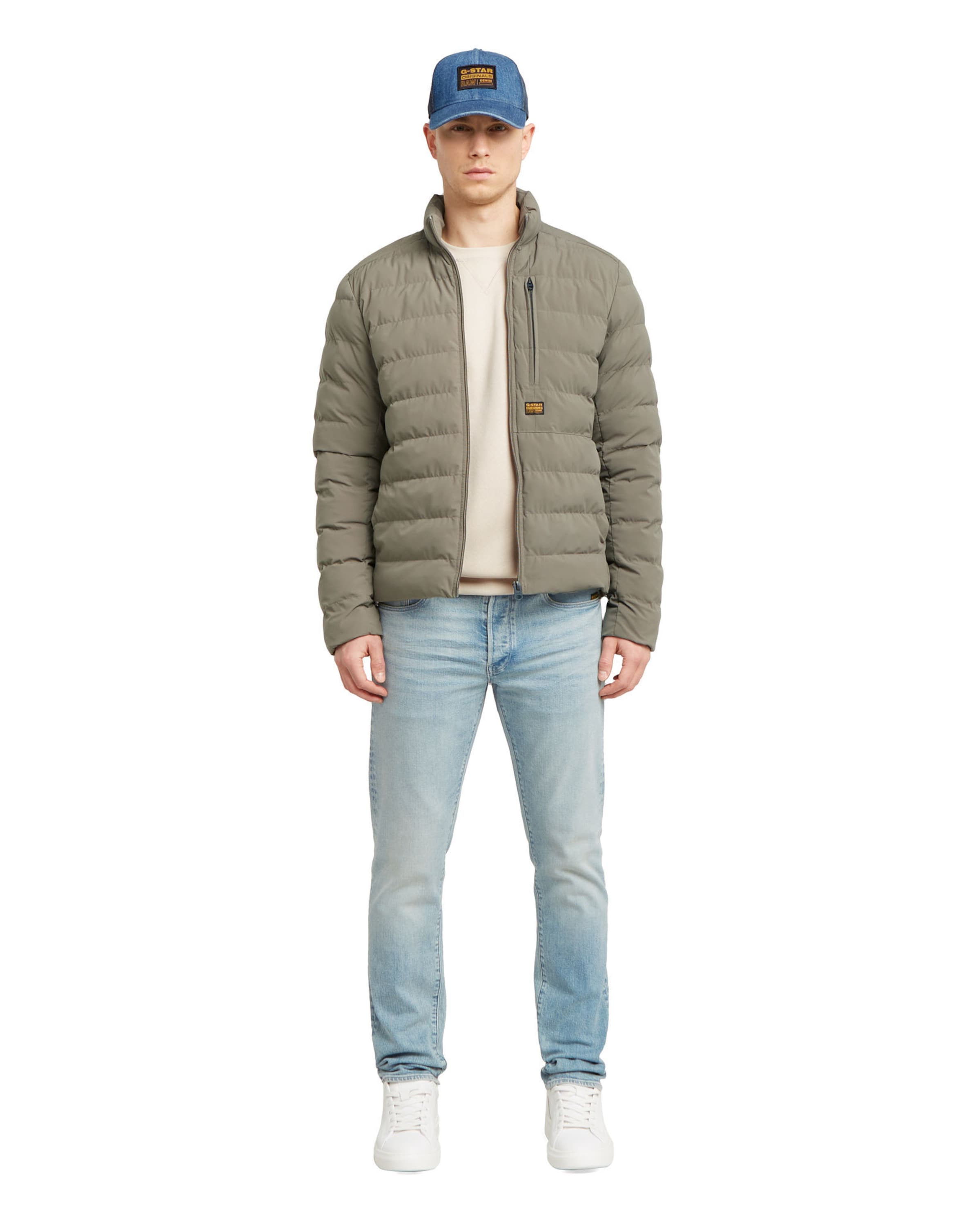 G-STAR Tussenjas 'Foundation' in Grijs