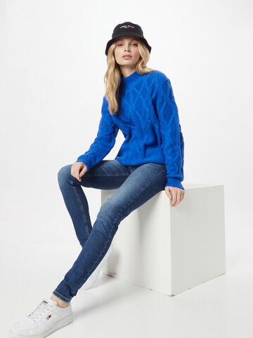 TOMMY HILFIGER Pullover in Blau