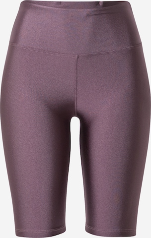Röhnisch Skinny Workout Pants in Purple: front