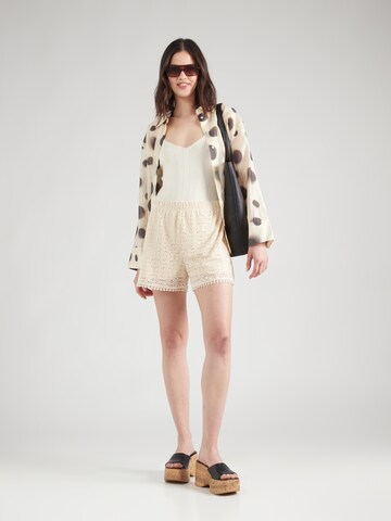 VERO MODA regular Παντελόνι 'VMMAYA' σε μπεζ