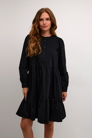 Robe-chemise 'Antoinett' CULTURE en noir : devant