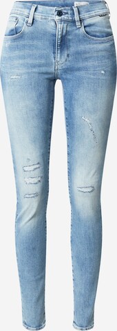 G-Star RAW Skinny Jeans i blå: forside