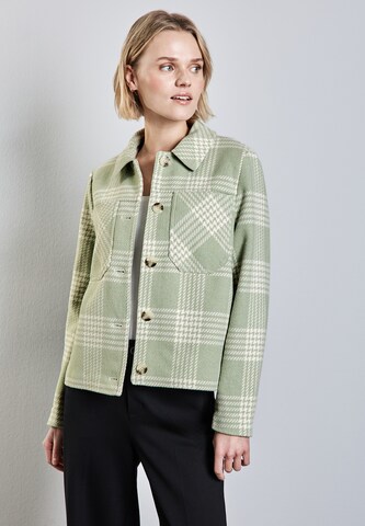STREET ONE Between-Season Jacket in Green: front