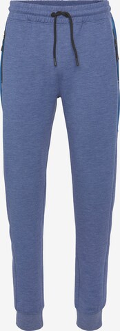 Authentic Le Jogger Tapered Pants in Blue: front