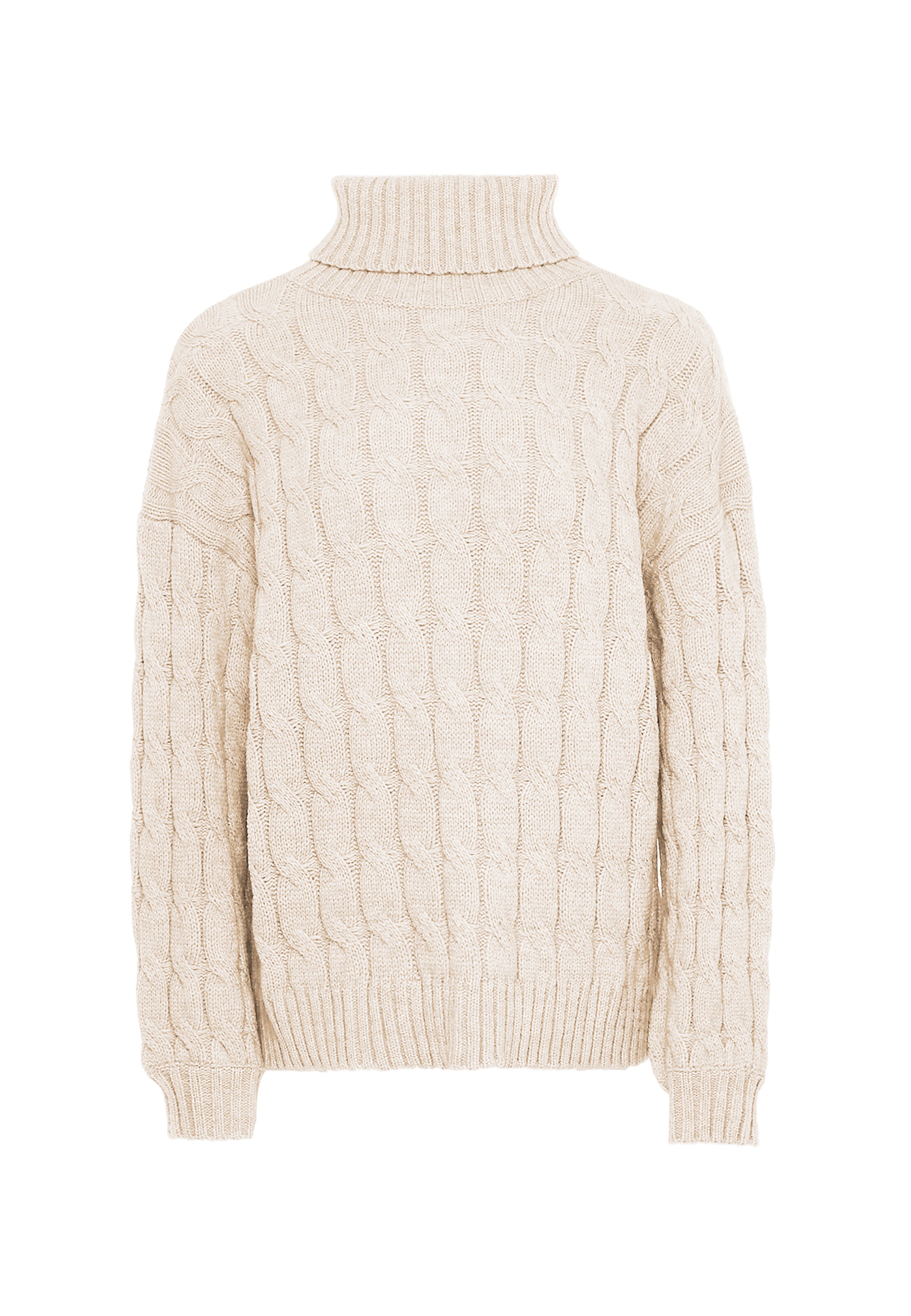 aleva - Pullover em branco: frente