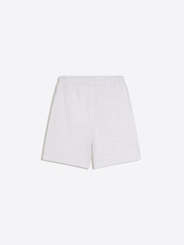 Bershka Loose fit Trousers in Grey