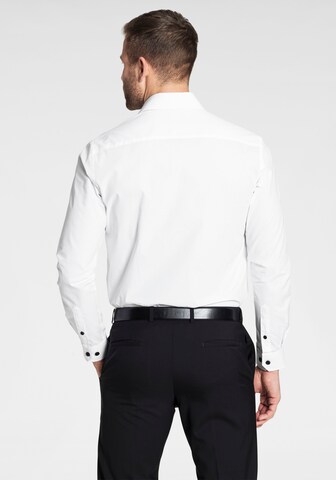 BRUNO BANANI Slim Fit Hemd in Weiß