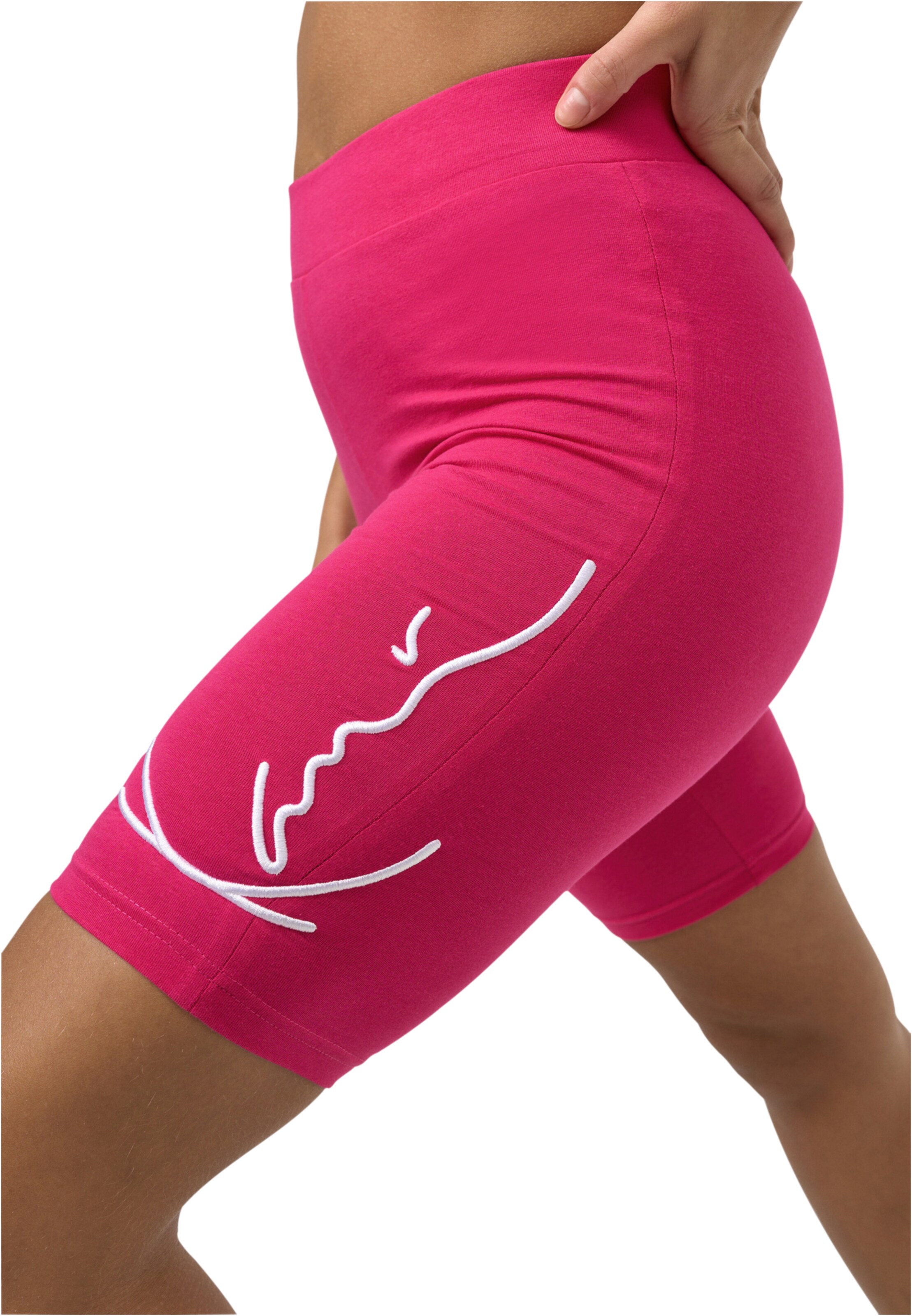Karl Kani Skinny Sportbroek in Roze