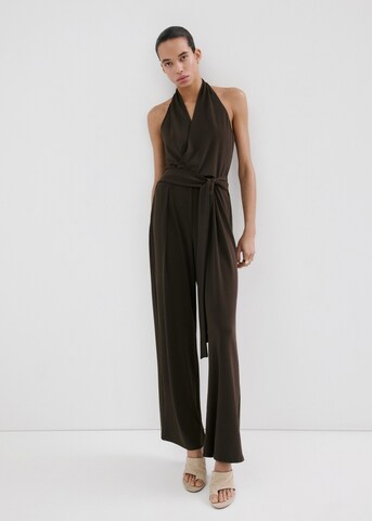 MANGO Jumpsuit 'Lisi' in Brown: front