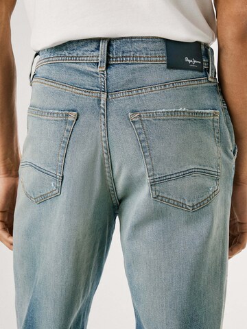 Pepe Jeans Tapered Jeans in Blauw