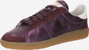 PATRIZIA PEPE Низкие кроссовки в Лиловый: спереди