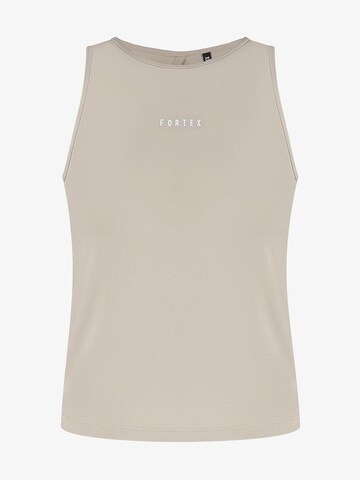 Fortex Fitness - Camiseta 'Everyday Tank' en beige: frente