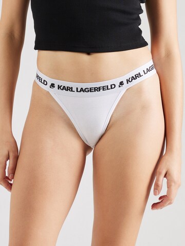 Karl Lagerfeld Slip in White: front