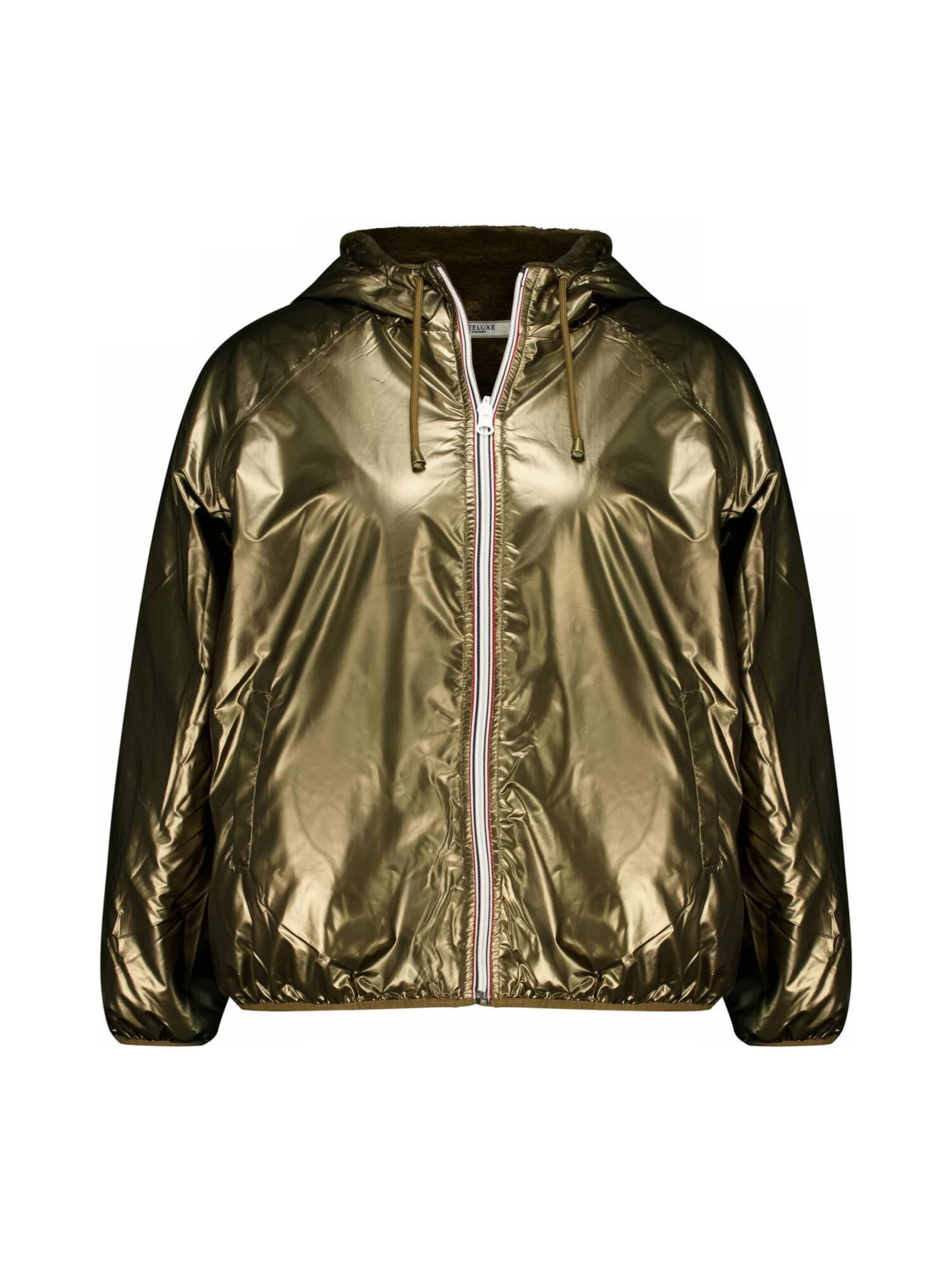 Deeluxe Winter Jacket ' ISSIA ' in Green: front