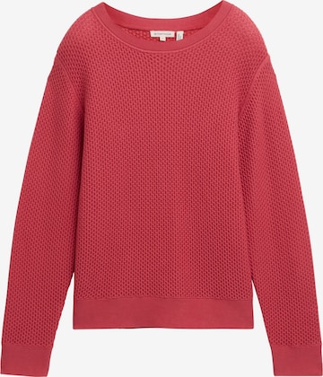 TOM TAILOR Pullover in Rot: Vorderseite