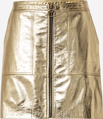 PINKO Skirt 'GERARDINA' in Gold: front