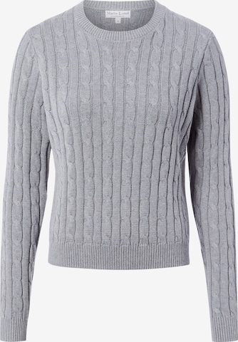 Marie Lund Pullover in Grau: Vorderseite