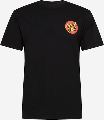 Santa Cruz T-Shirt in Zwart: voorkant
