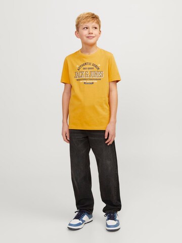 Maglietta di Jack & Jones Junior in giallo